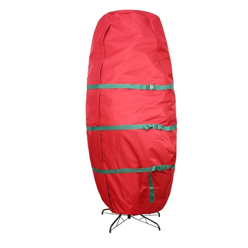 

Outdoor Christmas Tree Waterproof Oxford Cloth Dust Cover, Size: 89x190cm(Red)