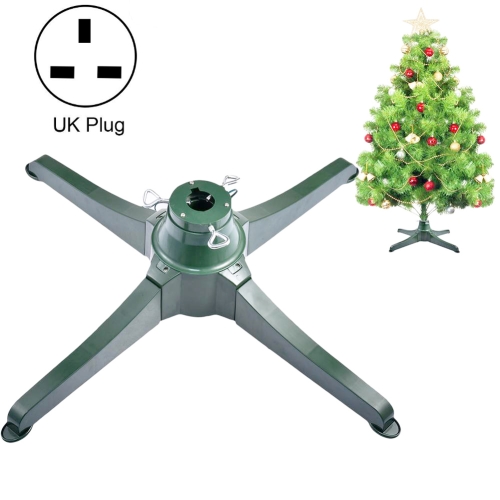 

Christmas Tree Electric Swivel Base Supports Bidirectional Rotation, Specification: UK Plug 66cm