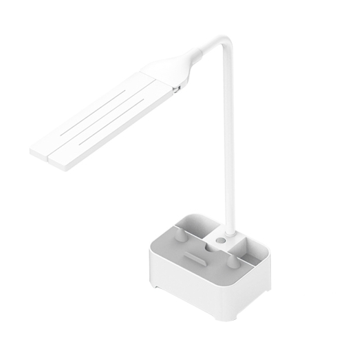 

TD6 Student Mobile Phone Holder Pen Holder Eye Protection USB Desk Lamp(White)