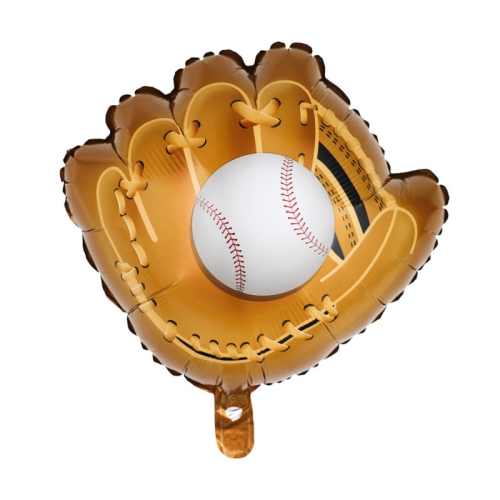 

8 PCS Ball Team Game Sports Themed Party Decoration Balloons,Style: Baseball Glove