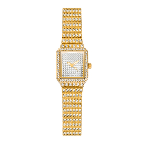 

BS Bee Sister F0510B Ladies Diamond Watch Jewelry Chain Watch(Gold)