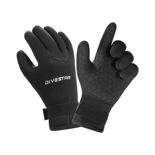 

DIVESTAR Diving Gloves Cut & Stab Resistant Sports Gloves, Model: 3mm, Size: S