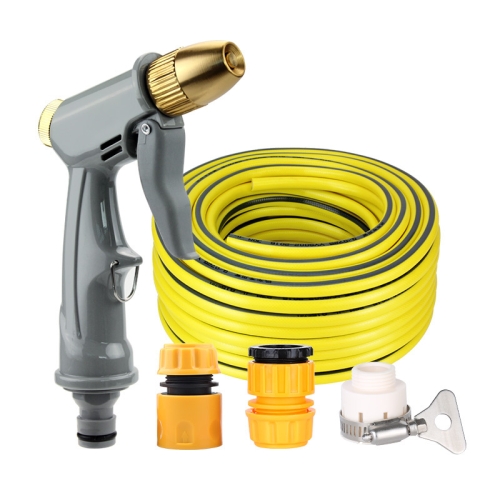 

High Pressure Household Car Washer Telescopic Cleaning Spray, Style: H1 Short+3 Connectors+5m Tube