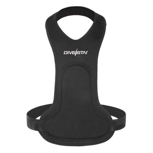 

DIVESTAR Hunting Fish Breast Pad Diving Thicken Diving Suit, Size: Free Size(Black)