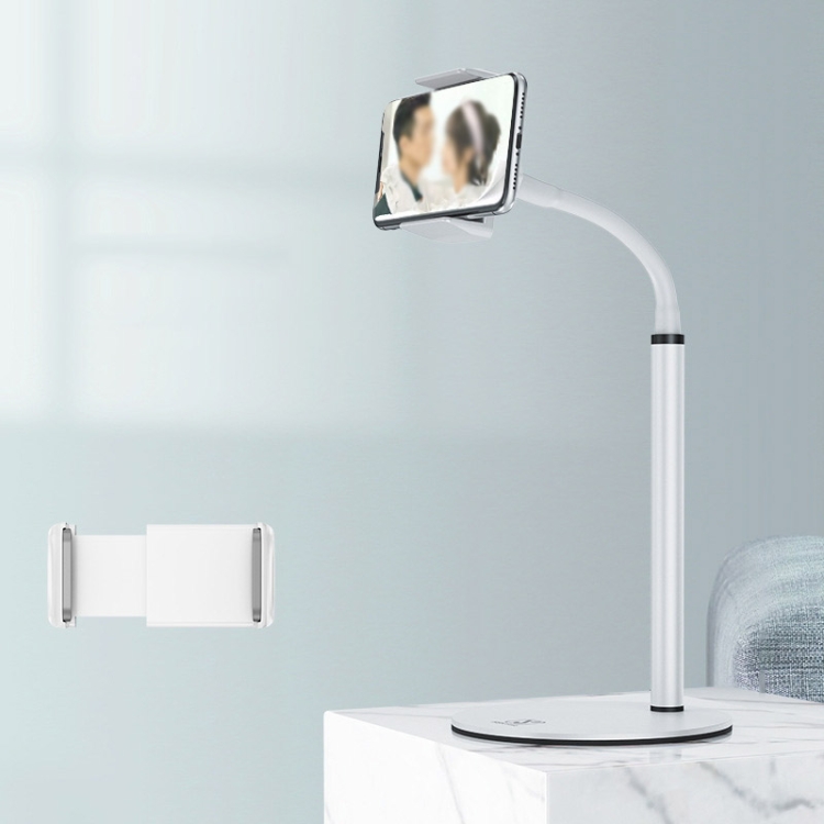 

SSKY L5 Desktop Mobile Phone Tablet Live Bracket, Spec: Phone Clip (White)