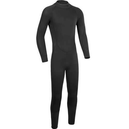 

DIVESTAR 3mm Adult One Piece Wetsuit Long Back zipper Warm Diving Surf Suit, Size: S(Black)