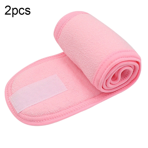 

10PCS Sports Yoga Double-layer Confinement Headscarf Sweat-absorbing Anti-slip Headband(Pink)