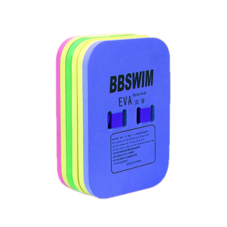 

BBSWIM Swimming Back Flotation Board Swimming Buoyancy Aids, Color: Medium Blue