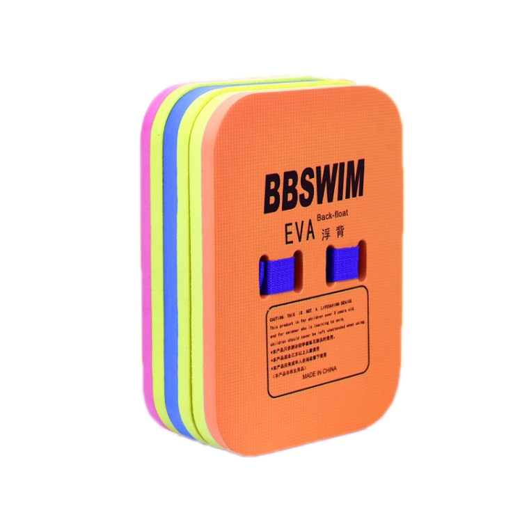

BBSWIM Swimming Back Flotation Board Swimming Buoyancy Aids, Color: Medium Orange