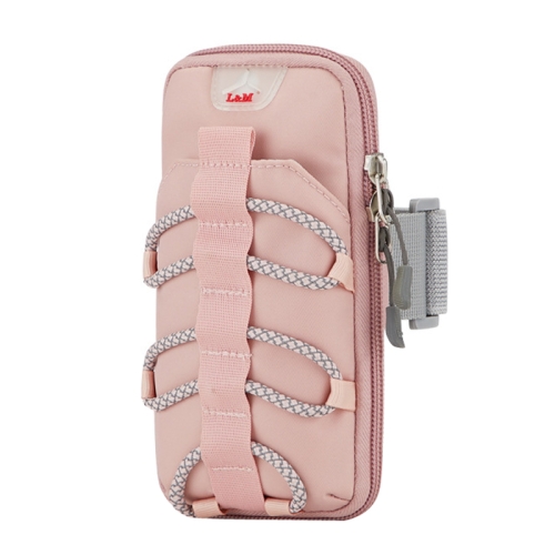 

X3012 Outdoor Sports Running Waterproof Mobile Phone Arm Bag(Pink)