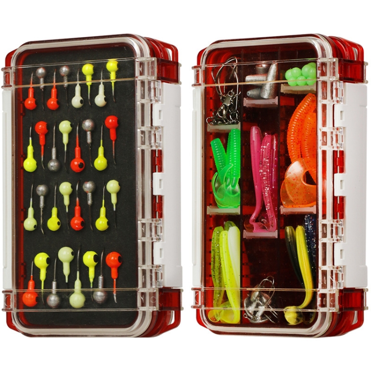 

90 PCS / Set Luya Bait Set Fish Hook Leading Sinker Accessories