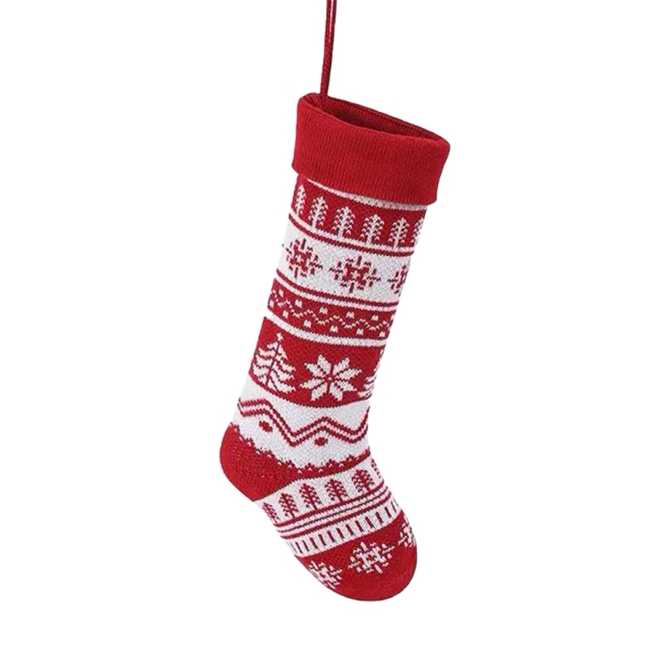 

Cartoon Knitted Wool Christmas Socks Gift Bags(C Type)