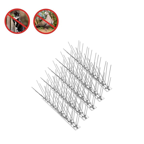 

10 PCS 50cm Long Bird Repellent Anti-cat Thorn Stainless Steel Anti-bird Thorn