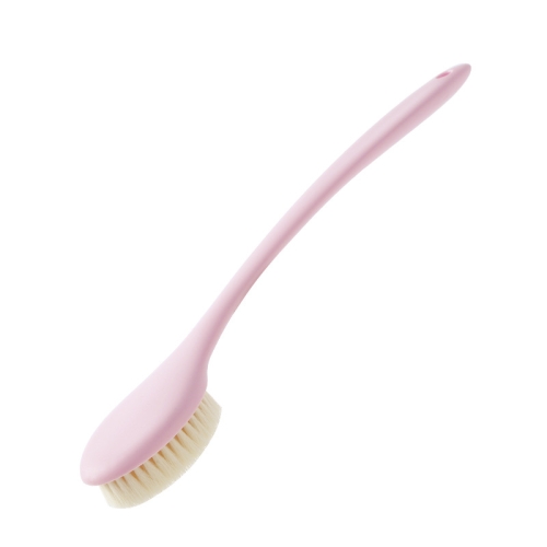 

Long Handle Soft Hair Bathing Brush Nylon Hair Massage Brush(Pink)