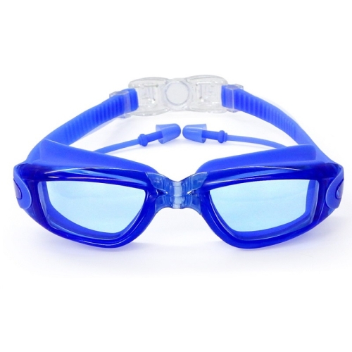 

HAIZID HD Anti-fog Waterproof Myopia Swimming Goggles, Color: Optical Blue