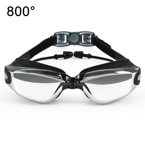 HAIZID HD Anti-fog Waterproof Myopia Swimming Goggles, Color: Myopia 800 Degrees