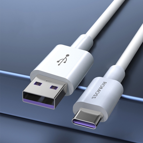 

ROMOSS CB304 5A USB to Type-C Data Cable, Length: 0.2m
