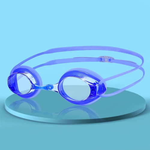 

HAIZID 2 PCS Adult Competition Training Transparent Myopia Swimming Goggles, Color: 580AF Blue