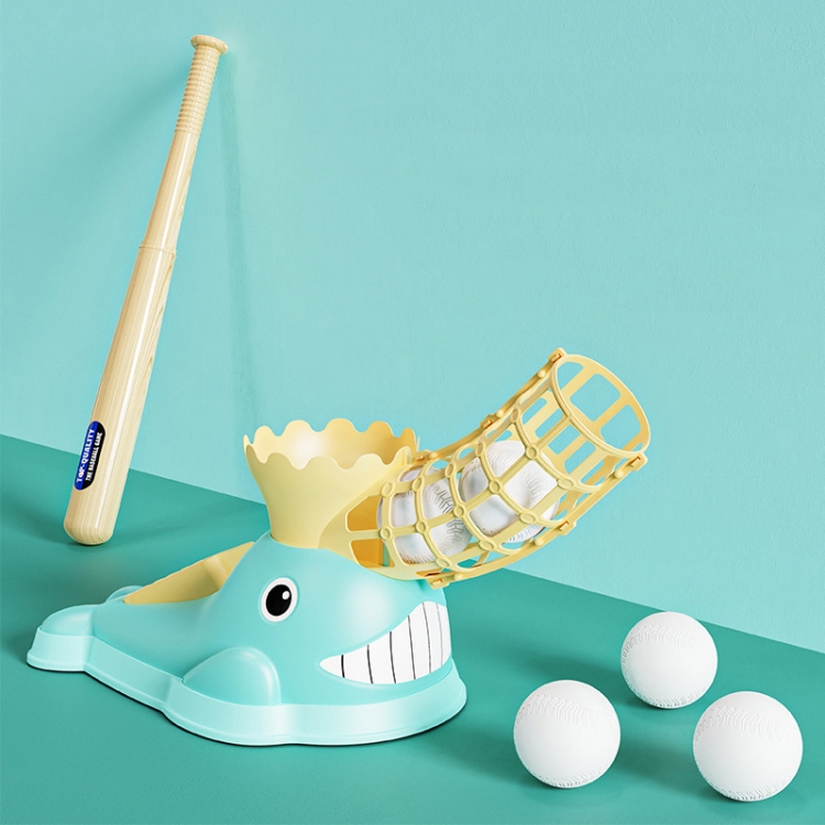 

Children Whale Baseball Ball Launcher Ejection Training Set Toys(Green)
