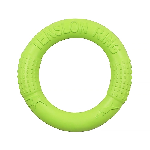 

Dog Toys Pets Tension Ring Tooth Cleaning Toys, Specification: Green Small