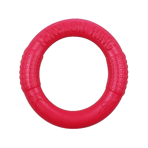 

Dog Toys Pets Tension Ring Tooth Cleaning Toys, Specification: Red Small