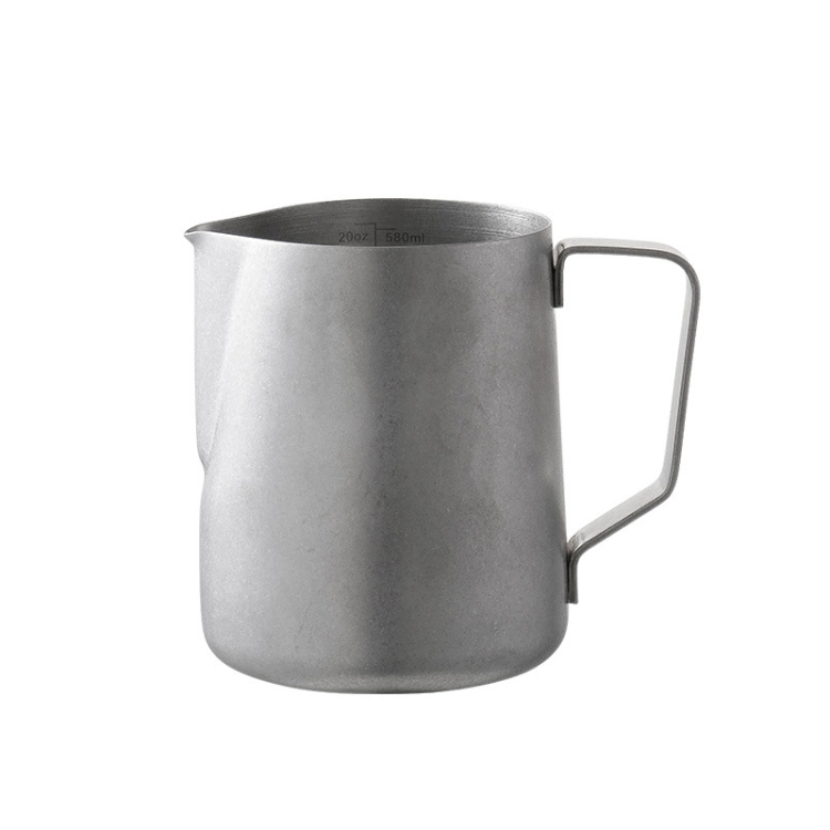 

304 Stainless Steel Coffee Pot with Scale, Spec: 600ml (Retro Beak)