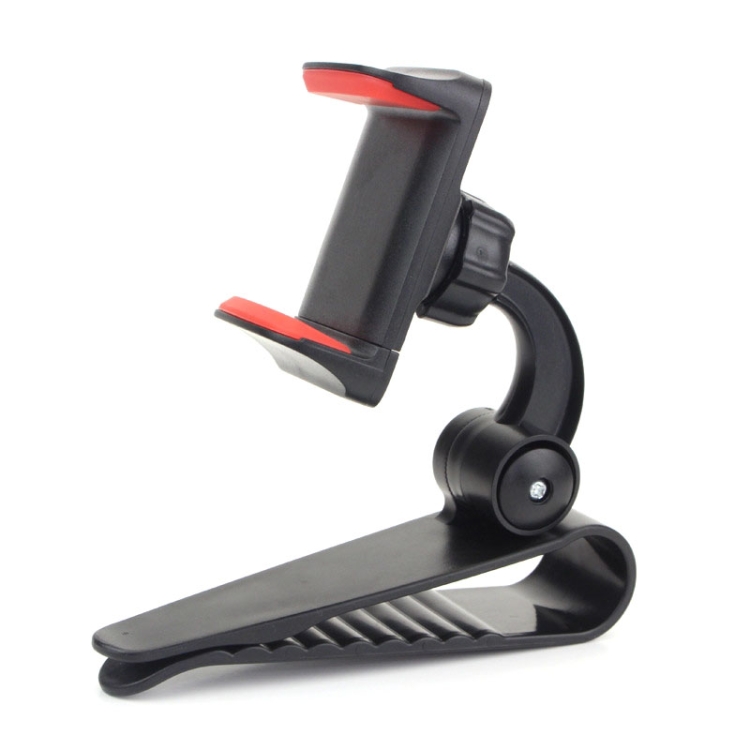 

2PCS Car Sun Visor Bracket Car Mobile Phone Buckle Holder(Red)