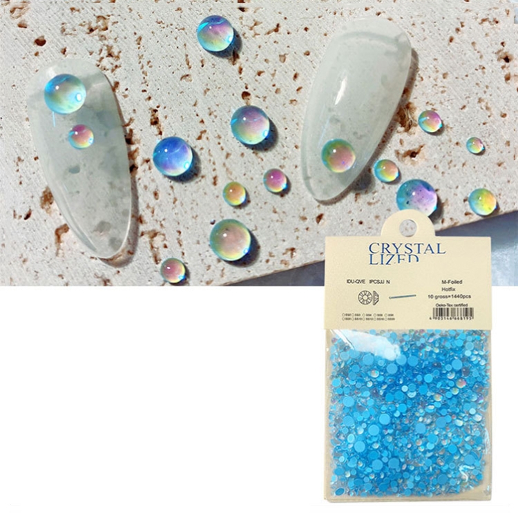 

SP0444 1440Pcs/Pack Mermaid Symphony Nail Flat Bottom Drills(06)