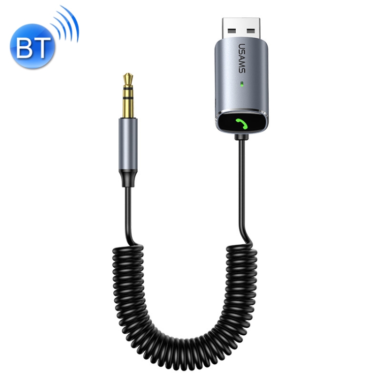 

SJ504 HD Hands-Free Call Broadcasting Car Bluetooth Audio Receiver(Black)