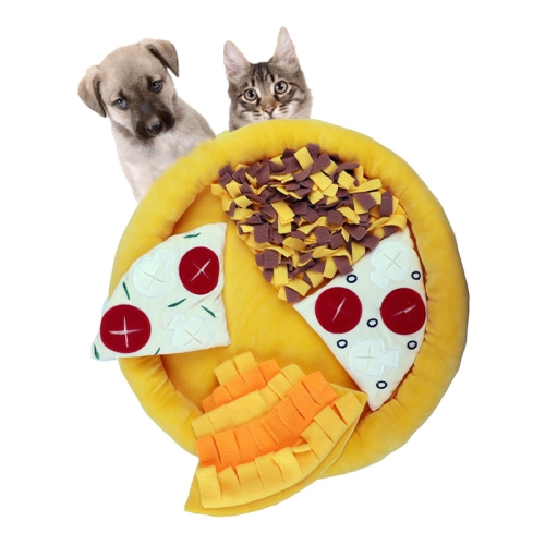 

Pet Pizza Sniffing Pad Sound Paper Sound Game Training Pad(51x51x8cm)