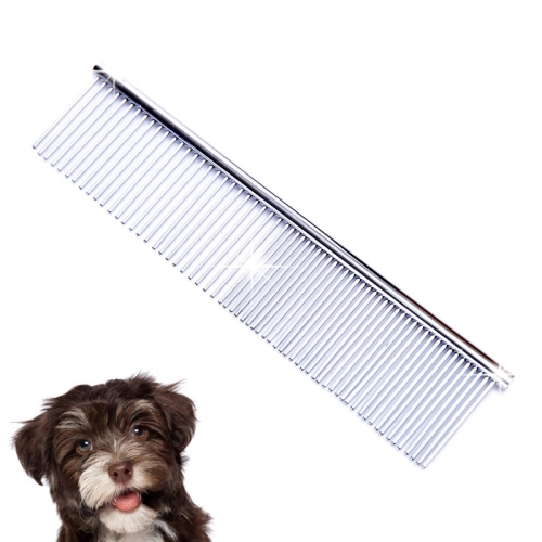 

5 PCS Stainless Steel Pet Comb Pet Hair Comb, Specification: XS