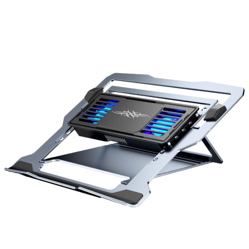 

D20 Aluminum Alloy Semiconductor Dual Fan Laptop Cooling Bracket