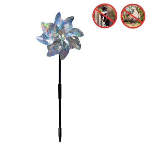 

5PCS Balcony Garden Farmland Bird Catcher Reflector Anti-bird Laser Windmill, Style: Eight