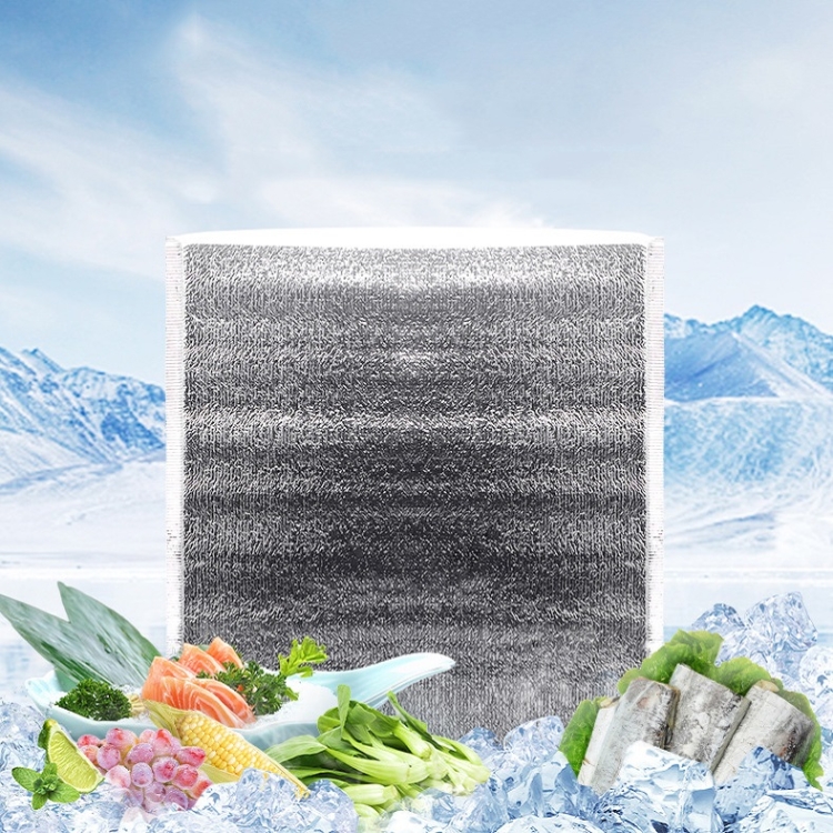 2 PCS Aluminum Foil Storage Bag With Tape For Thermal Insulation And Cold  Storage of Food(