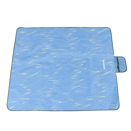 

Oxford Cloth Outdoor Picnic Mat Portable Tent Moisture-Proof Mat, Size: 195x200cm(Blue)