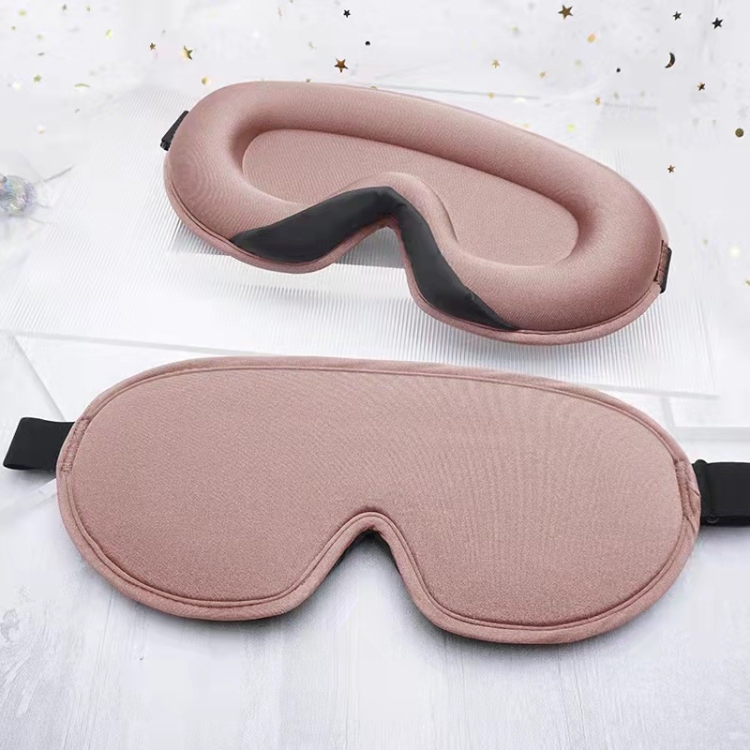 

Three-Dimensional Breathable Hollow Sleep Shading Eye Mask, Specification: Champagne Color