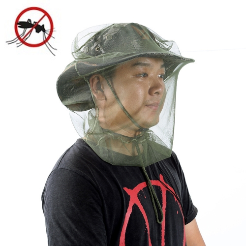 

4 PCS LUCKSTONE FWTT-005 Outdoor Climbing Camping Anti-mosquito Head Cover without Hat(Green)