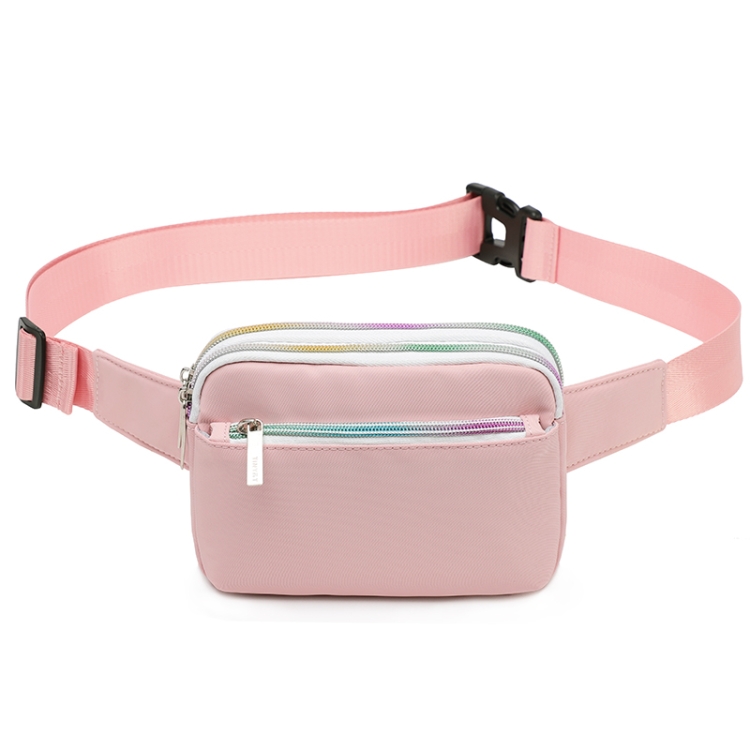 

TINTAT T2016 Casual Lightweight Mini Sports Phone Waist Bag(Pink)