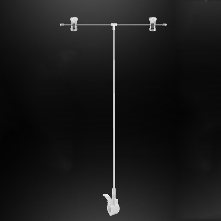 

Photography Backdrop Stand Camera Photo Background Props,Style: T-type Clamp 87cm
