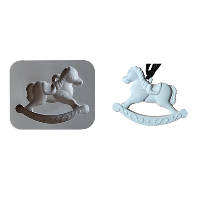 

2 PCS DIY Handmade Aromatherapy Gypsum Wax Sheet Silicone Mold, Specification: Rotating Trojan Single