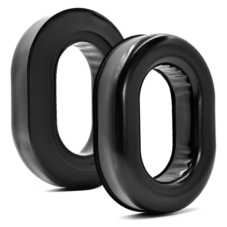 

1 Pair Sound-isolating Foam Cover Headphone Cover for David Clark H10(Black Gel )