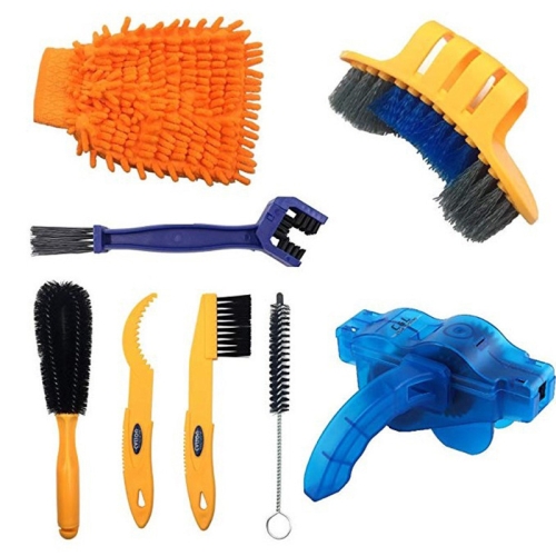 

Bike Chain Washer Cleaner Kit Maintenance Tool,Specification: 8 In 1
