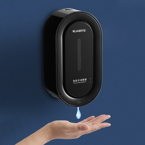 

Kuaierte Automatic Induction Dripping Sterilizer Wall Mounted Soap Dispenser, Color: K4503 Black