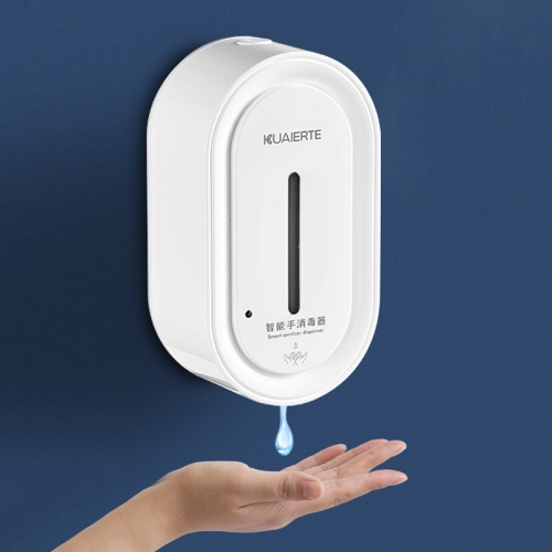 

Kuaierte Automatic Induction Dripping Sterilizer Wall Mounted Soap Dispenser, Color: K4504 White