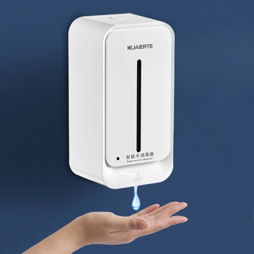 

Kuaierte Automatic Induction Dripping Sterilizer Wall Mounted Soap Dispenser, Color: K4505 White