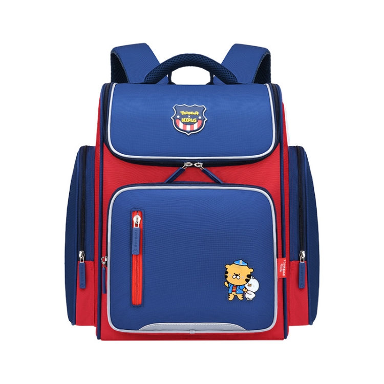 

Top Bear S8988 Large-capacity Load-reducing Children Backpack, Size: L (Royal Blue)