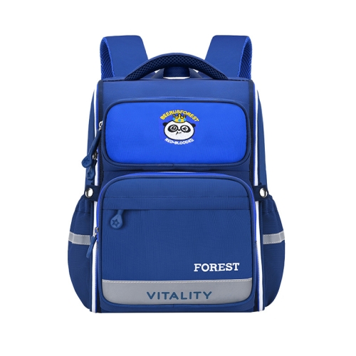 

Top Bear W9808 Large-capacity Load-reducing Children Backpack, Size: L (Royal Blue+Blue)