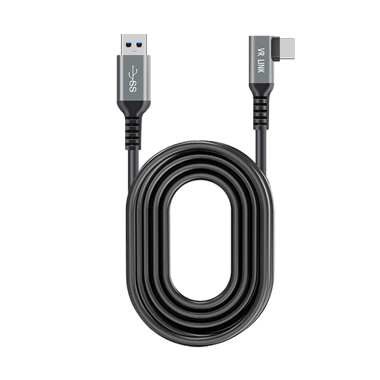 

USB3.2 Gen1 VR Link Streamline For Oculus Quest 2, Model: A-C Aluminum Shell 6M
