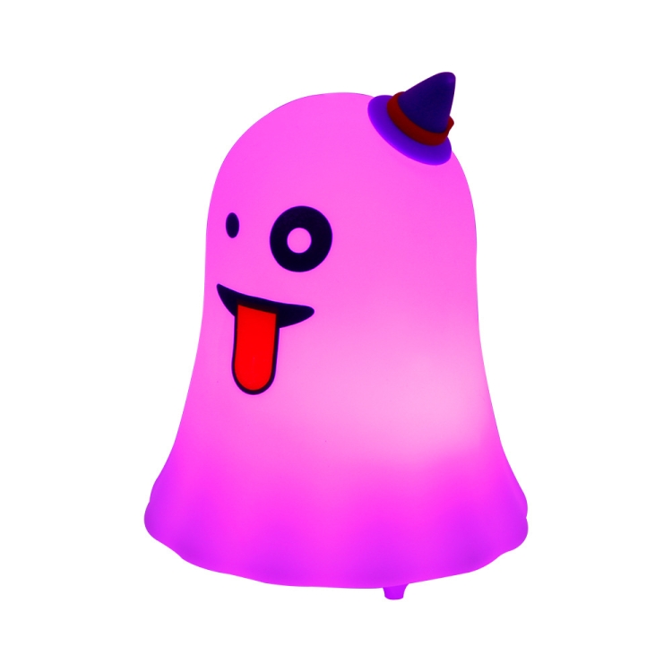 

Party Ghost Face Pat Light Silicon Small Night Light(3 Stop Dimming)