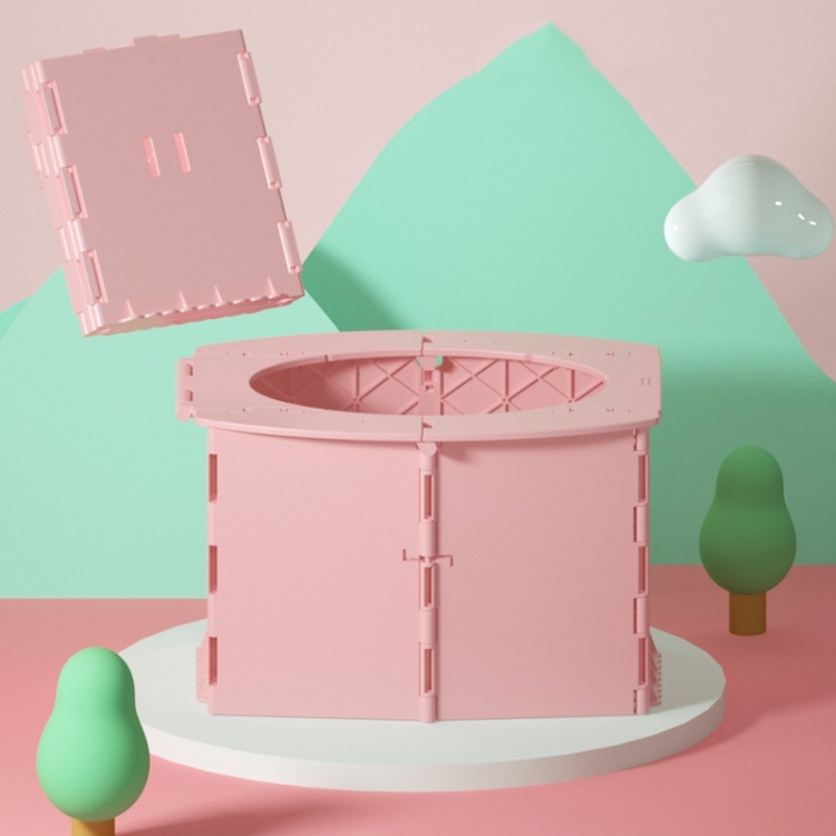 

Car Children Foldable Toilet(Pink)